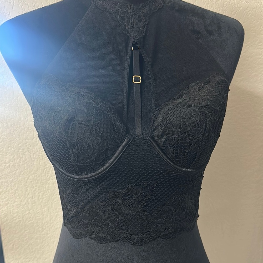 Victoria's Secret Black Lace Top